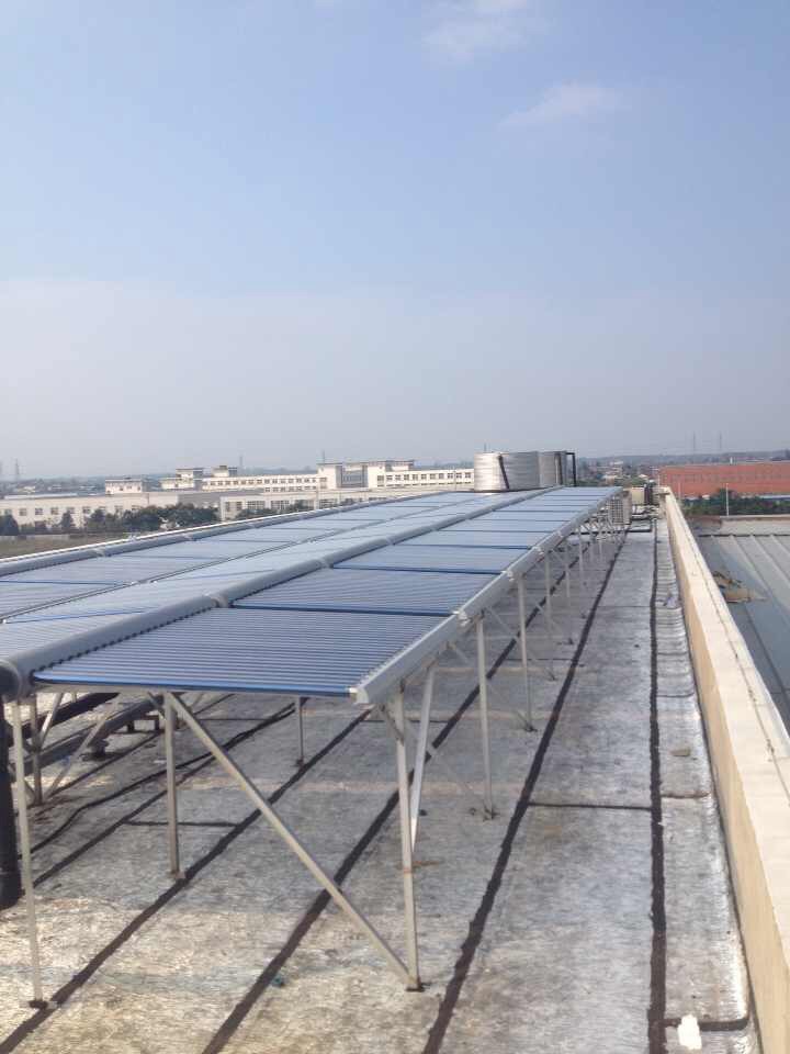 上海崇明工廠宿舍熱水工程