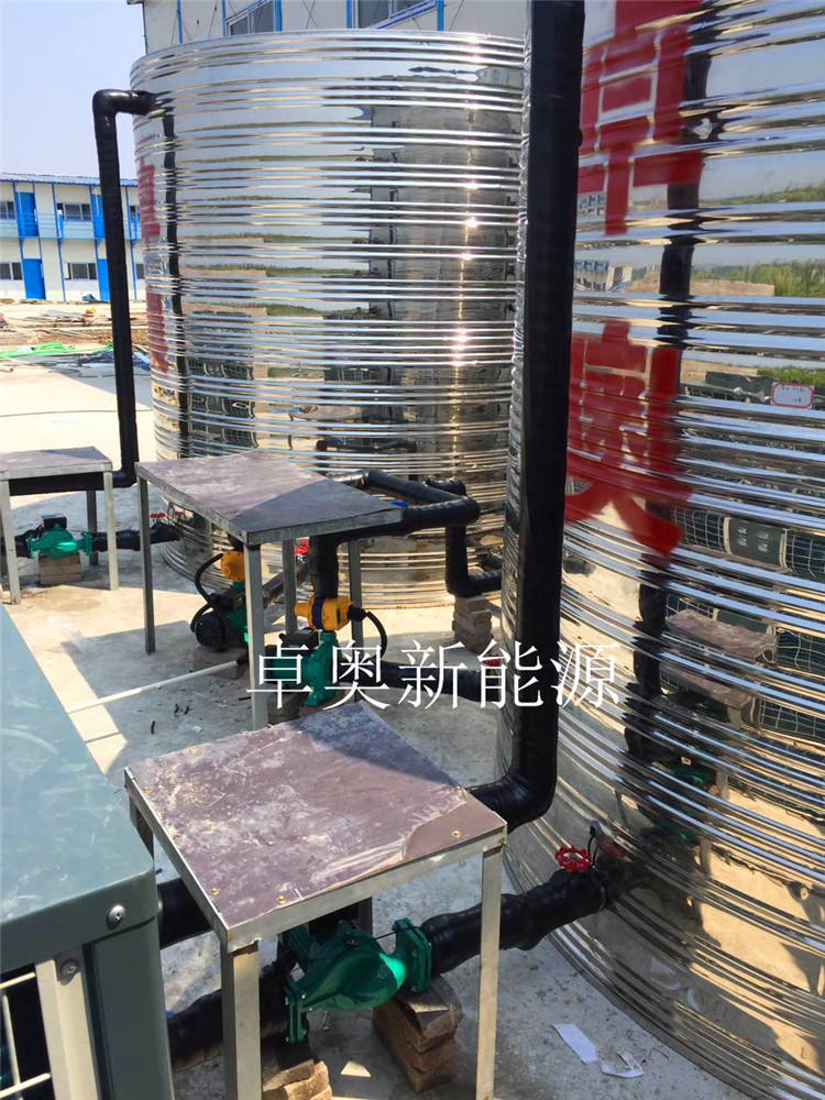 中建三局南京葛洲壩項目部空氣能熱水