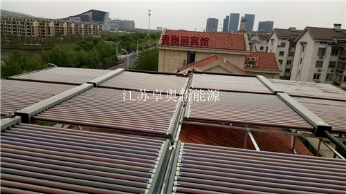 湖州小型賓館太空能熱水系統