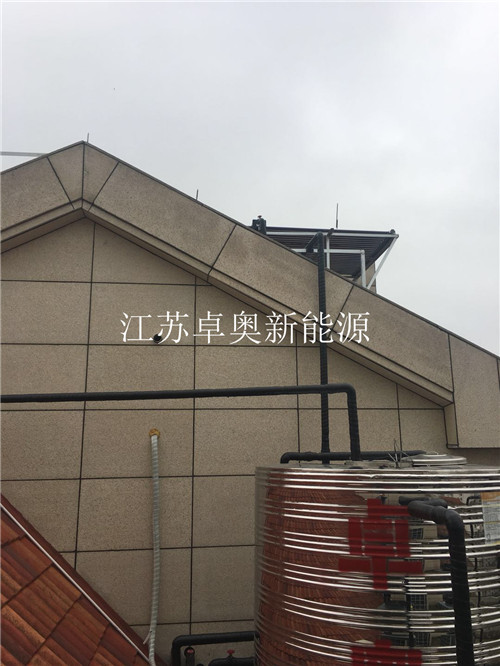 湖州小型賓館太空能熱水系統