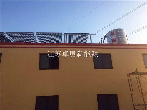 無錫巨力重工員工洗澡熱水系統(tǒng)