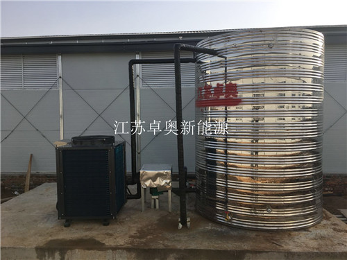 中鐵12局南京工地項(xiàng)目部空氣能系統(tǒng)